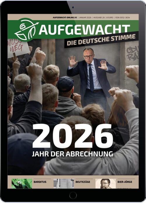 AUFGEWACHT 1/26 - "2026 – JAHR DER ABRECHNUNG" - digital
