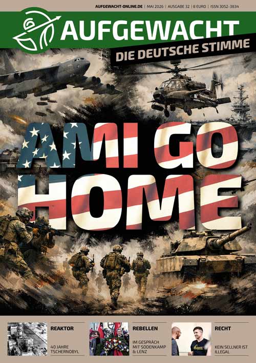 AUFGEWACHT 5-26 "Ami go home" Cover