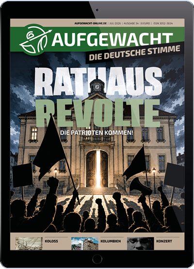 Cover AUFGEWACHT 7-26 digital "Rathausrevolte"